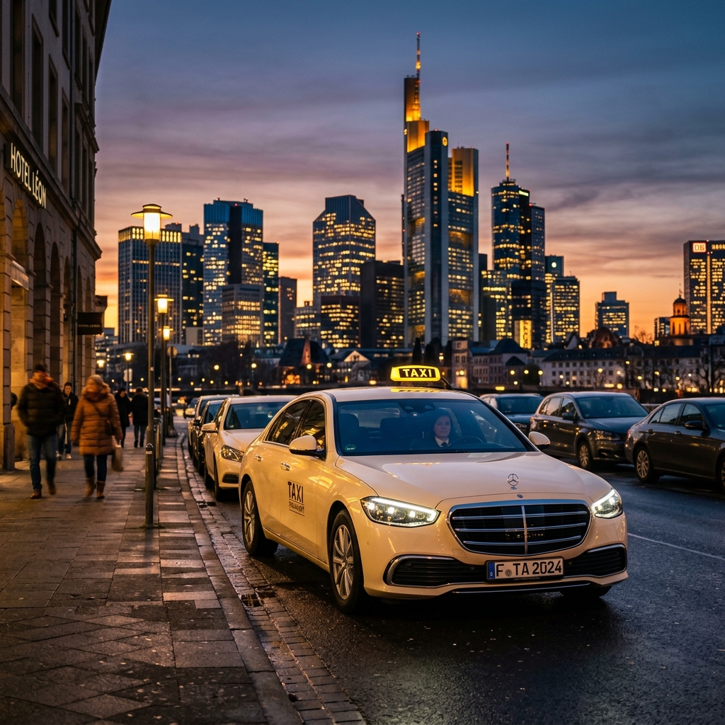 Mercedes Taxi Frankfurt